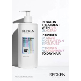 Redken Acidic Moisture Concentrate Salon Exclusive Customizable Treatment 16.9oz