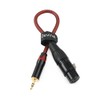 Devinal Balanced 3.5mm 1/8 inch Mini Jack TRS Stereo Male