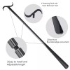 JJDPARTS 35" Long Dressing Stick with Shoe Horn with Sock