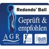 Togu 491400 Gymnastikball, Redondo Ball Plus Pilates Ball Trainingsball Übungsball,