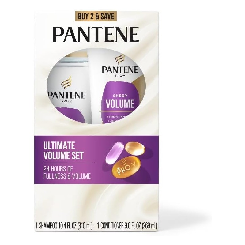 Pantene Ultimate Volume Set Shampoo y Acondicionador