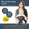 Baby Wraps Carrier, Jeroray Baby Carrier,Hands Free Infant Carrier, Lightweight,Breathable,Softness,Heather