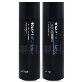 Lacvert Homme Recharge All-in-One Essence 150ml + 150ml / 라끄베르 옴므 리차지 올인원 에센스 150ml + 150ml