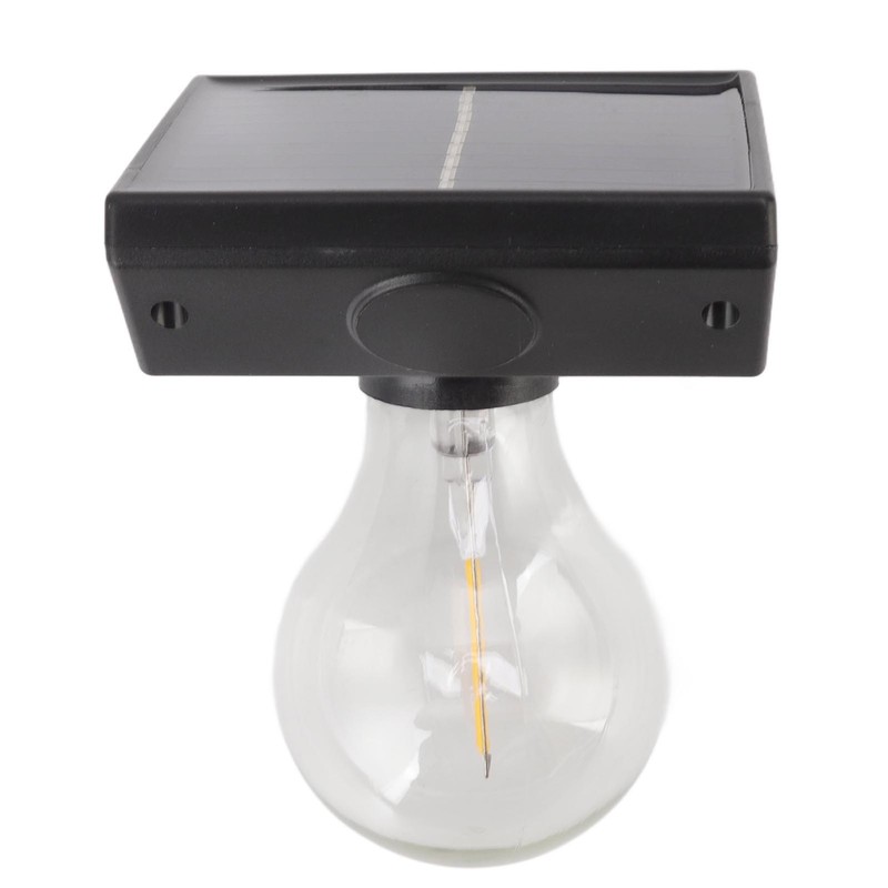 Solar Bulb Lamp Waterproof Decorative LED Shed Tungsten Bulb Wall