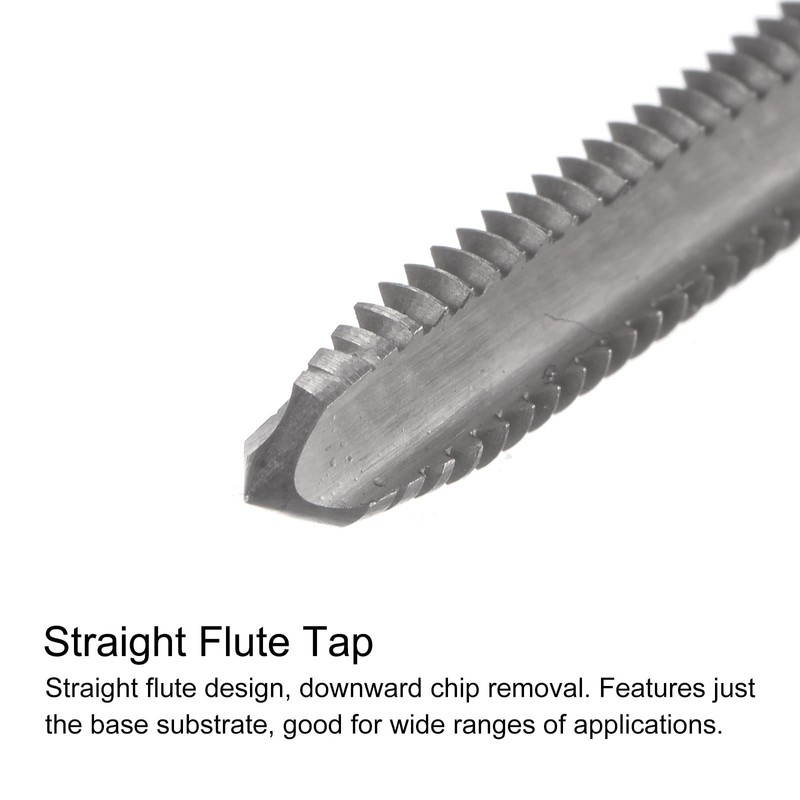 sourcing map Tap & Bit Sets, 8#-32 UNC 2B Straight