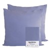 Komfortec 100% Cotton Cushion Covers, Set of 2, 50 x
