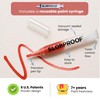 Slobproof Refillable Touch-Up Paint Pen, Mess-Free, Reusable Wall Paint Repair