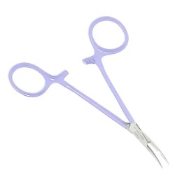 Unbranded  Premium Mosquito Hemostat Forceps 5"Curved "Fine" Locking Handle "Purple" Color