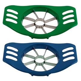 Progressive Apple Slicer - Pack of 2 - Commercial Apple Cutter Peeler Corer - Steel Core Remover