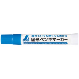 Shinwa Sokutei Solid Paint Marker, Blue 79144