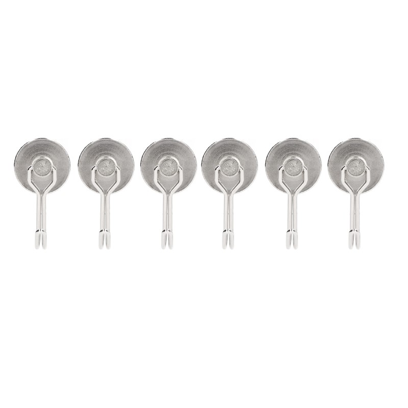 6Pcs Swing Magnetic Hook Set No Drilling Need Decorative Beautiful