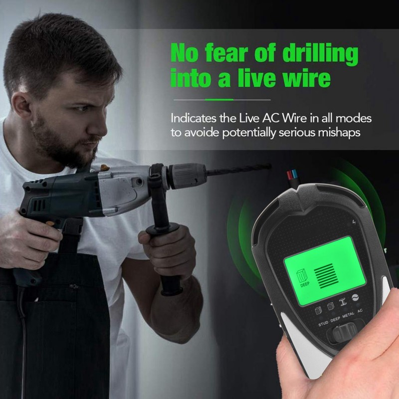 Wall Scanner 4 in 1 Function Automatic Calibration Sensor Technology