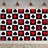 Poker Casino Themed Backdrop 5x3ft