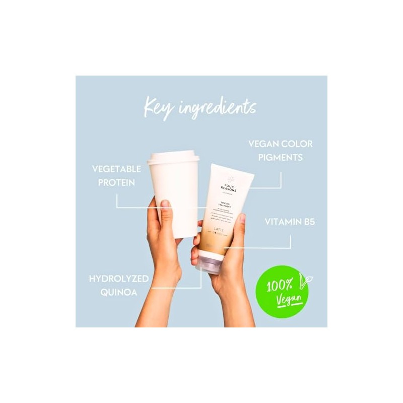 Máscara de color con tratamiento reconstructivo para latte, Latte (nuevo
