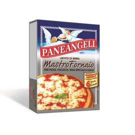 12x Paneangeli Lievito di Birra MastroFornaio Brewer's Yeast Yeast for Sweet and Savory 6 Bags of 7g Each ( 42g ) dehydrated Yeast 100% Italian Product
