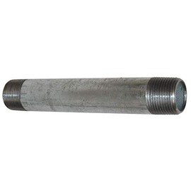 Nipple, 1/2", 5-1/2", Galv Welded Steel
