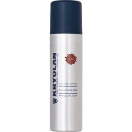 Kryolan Temporary Hair Color Spray- D44 Auburn 150ml | Professional Quality & Washable | Colored Hair Spray for Professionals | Made In Germany