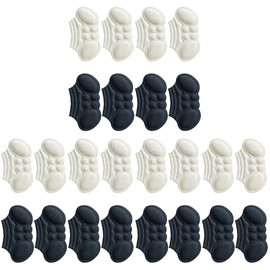 Baluue 3sets Fashionable Functional Shoe Insoles Heel Grip Liners and Anti-wear Pads for Men Women's Shoes 4pairs*3