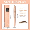Microblading Eyebrow Pencils, Magic Eyebrow Pencil with 4 Micro Fork