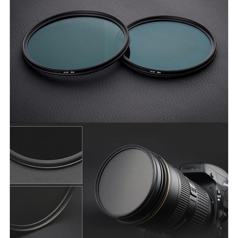 46mm Circular Polarizer CPL Lens Filter for Increased Contrast and