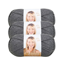 Lion Brand Vanna's Choice Yarn (3-Pack) Charcoal Grey 860-151