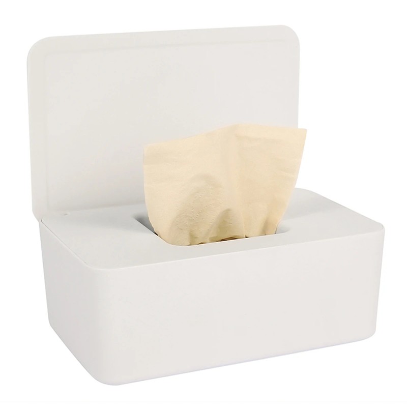 Wet Tissue Box Paper Dispenser for Wipes & Napkins -