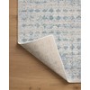 Loloi Kamala Collection KAM-04 Sky/Dove 2'-7" x 8'-0" Runner Rug