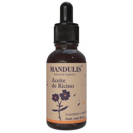 Aceite de Ricino Orgánico 50ml | Prensado en Frío 100% Puro | Fortalece Cejas, Pestañas, Cabello y Uñas | Hidratación Natural para Piel y Barba