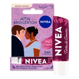 Bálsamo labial hidratante Edición limitada de moras y Bridgerton 4,8g Nivea
