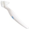 Denture Brush (Set of 2) Blue & White Brushes ~