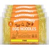 Manischewitz Premium Enriched Fine Egg Noodles 12oz (4 Pack) Great