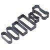 Leather Cutting Dies Set, 6Pcs Leather Hole Punch Hollow Cutter