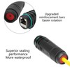 IP68 Waterproof RJ45 Coupler 1000Mbps Female to Female Ethernet Adapter