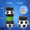 Kids Sports Water Bottle Collapsible Ball Shaped Drinking Cup Leak