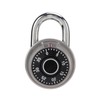 Dial Combination Lock Heat Treatment Hardened Steel Security Waterproof for