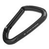 DType Mountaineering Carabiner Elastic Buckle Wear Resistant 25kN Bearing Climbling