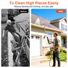 Telescoping Pressure Washer Wand 24 ft Power Washer Extension Wand