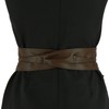 Fashiongen - Women's Obi Belt Made of Genuine Leather, Cassiane