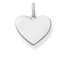 Thomas Sabo Women Pendant Heart Love Bridge 925 Sterling Silver LBPE0002-001-12