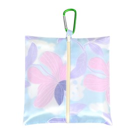 Rainbowstar - Paquete de 2 bolsas de suministros de ostomía para ostomía, bolsa de viaje impermeable para ostomía, isostomía, urostomía, Púrpura claro, Small