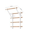 DHT Single Bar Bracket, Swedish Ladder Pull Up Bar Exclusive