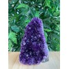 Racimo de amatista púrpura oscuro Uruguaya, geoda de amatista, amatista