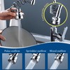Sgphrzlt Faucet Extender for Bathroom Kitchen Sink with Stretchable Hose,