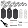 Cutting Disc Set for Dremel Accessories, 60 Pieces Diamond Cutting