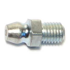 Unbranded 1/4"-28 Zinc Plated Steel Fine Thread Long Straight Grease Fittings (20 pcs.)