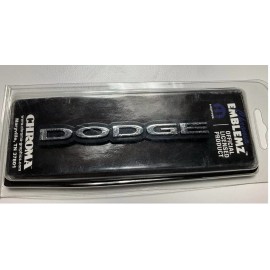 Chroma 9116 Adhesive Plastic Injection Molded Emblem For Dodge