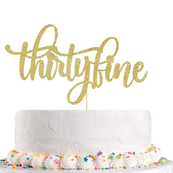 Decoración para tarta de Treinta Fina, decoración para tarta de Treinta y Cinco, decoración para tarta de cumpleaños, decoración para tarta de 35, cumpleaños hito