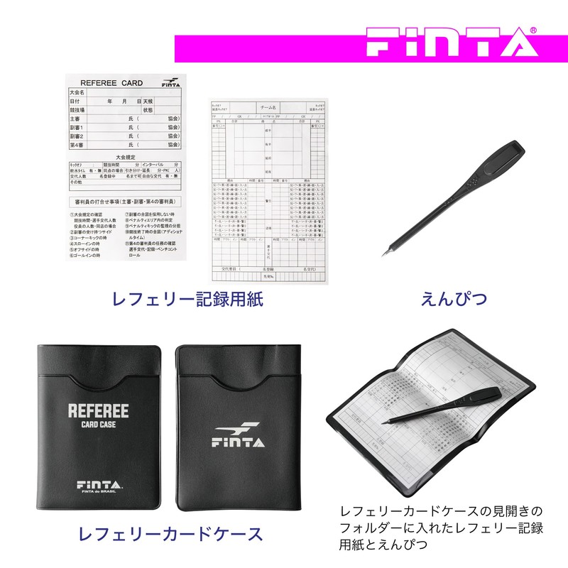 FINTA FT3800 Soccer Futsal Referee Starter Set with 2 Types