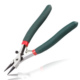 LEONTOOL Round Pliers, Fine Point, Short Type, Round Pincers, For Smaller Loop Processing, Wire Loop Pliers, For Crafting Tools, Handmade Accessories, Handmade Tools