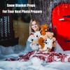 AIXIMA Christmas Snow Blanket (80 x 240 cm) Christmas Snow